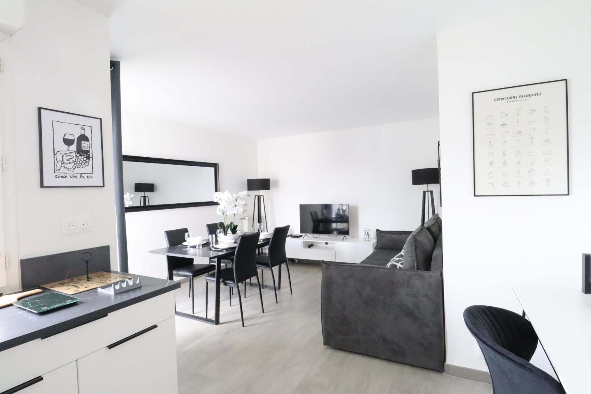 Appartement Frenchy By Plaza à Serris Extérieur photo